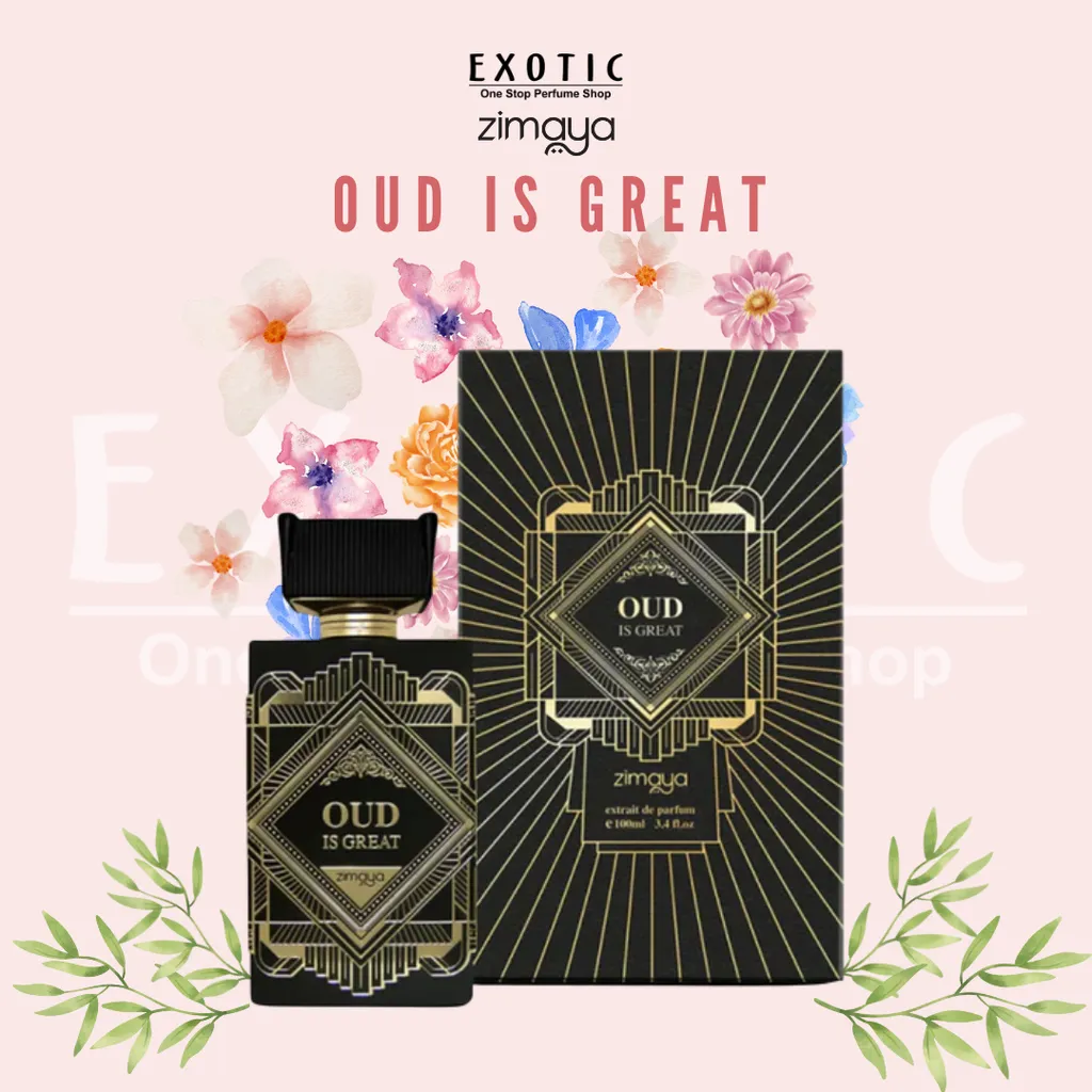 Zimaya Oud Is Great Extrait De Parfum 100ml