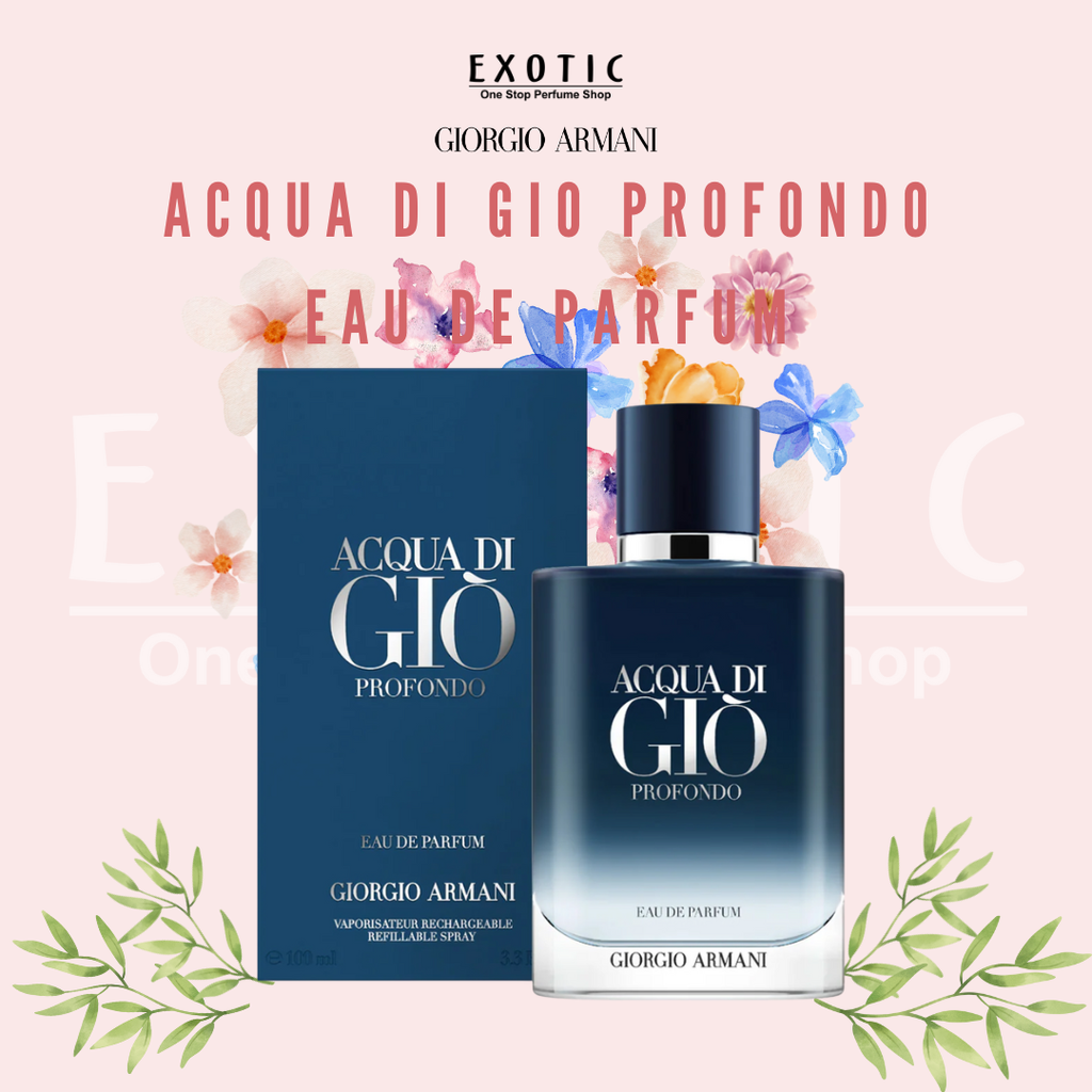 Acqua Di Gio Homme Profondo Edp 100ml