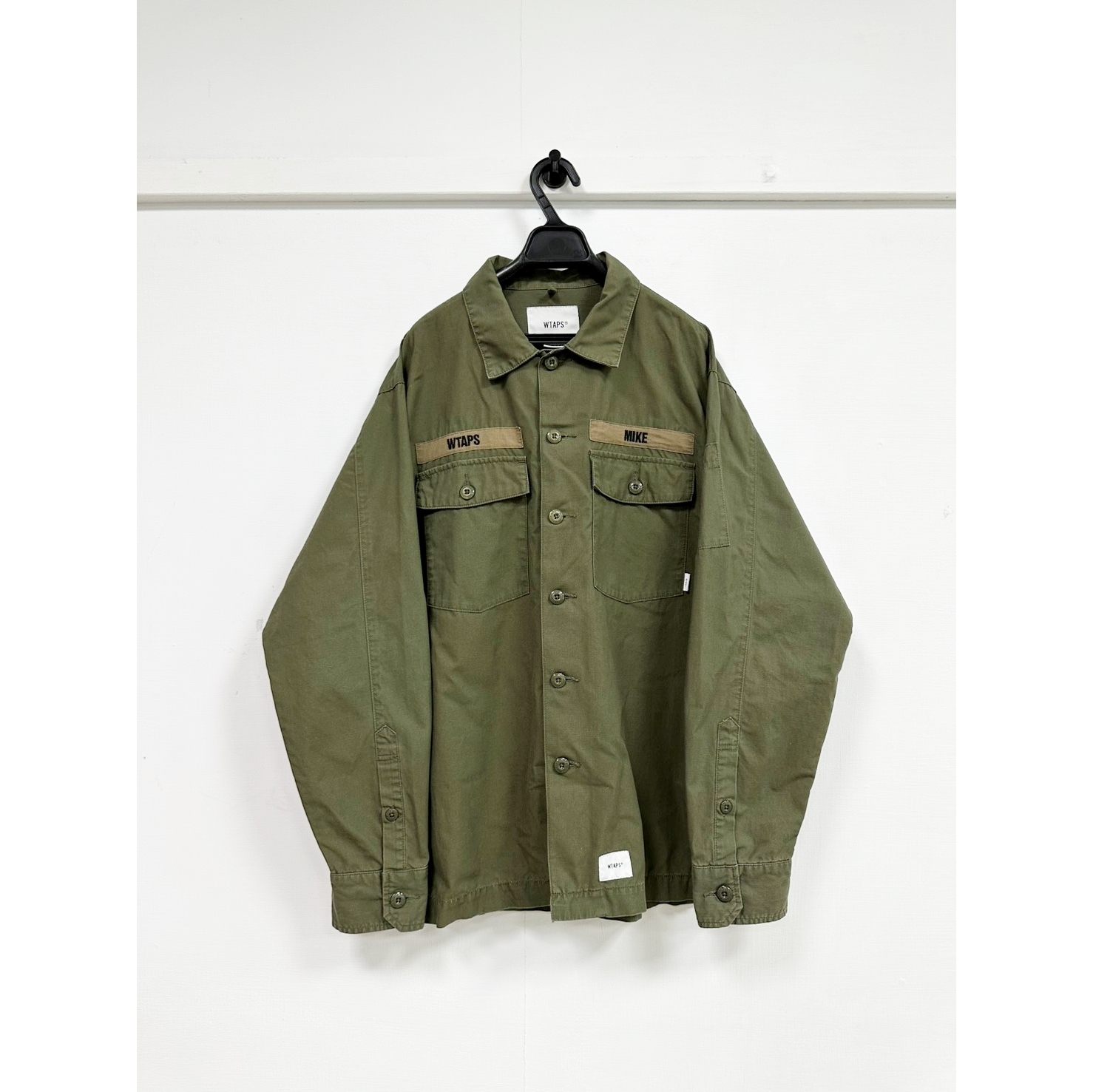 wtaps 19AW INCOM JACKET. COTTON. TUSSAH サイズM オレンジ ORANGE