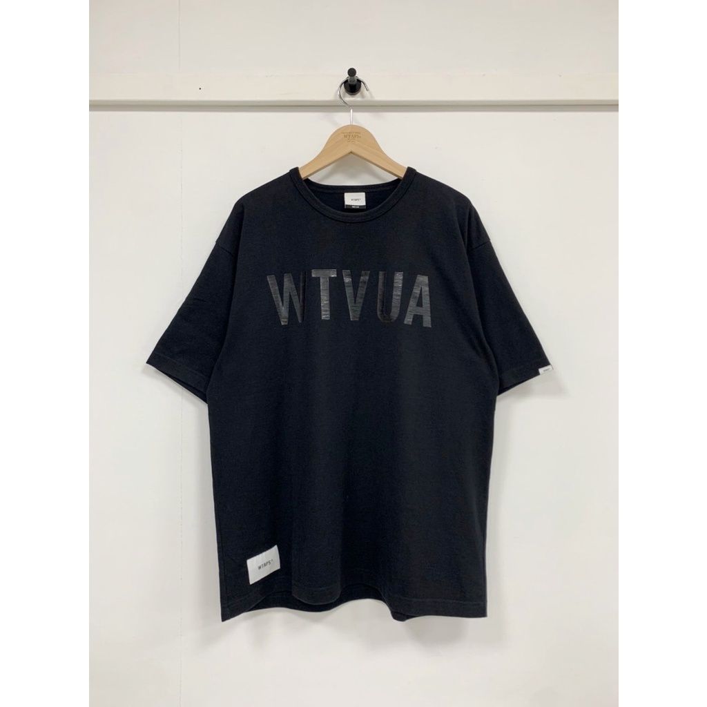 WTAPS 18SS DESIGN SS WTVUA TEE 短袖 黑色 L號