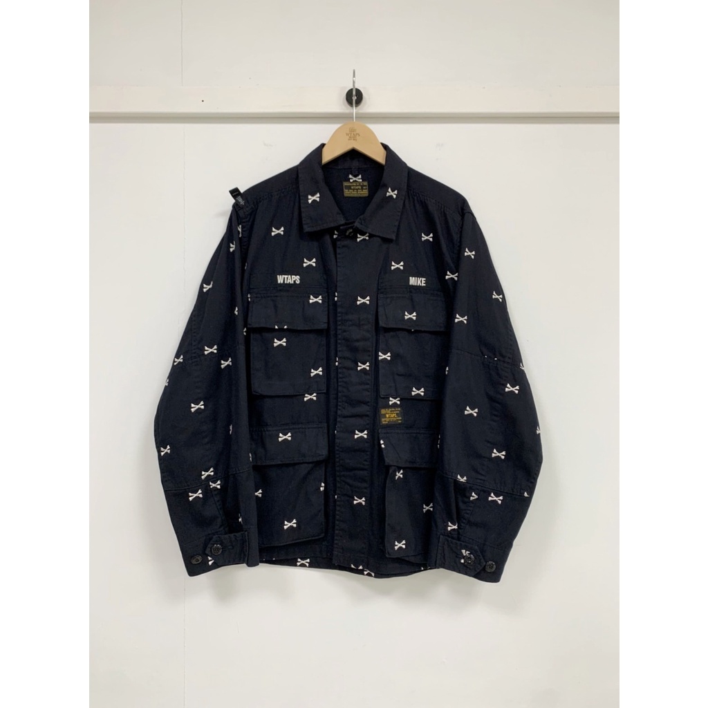 トップス WTAPS BUDS LS 01 SHIRT. COTTON. SERGE 19ss wtaps BUDS LS 01 / SHIRT. COTTON. SERGE SAND Mサイズ jungle