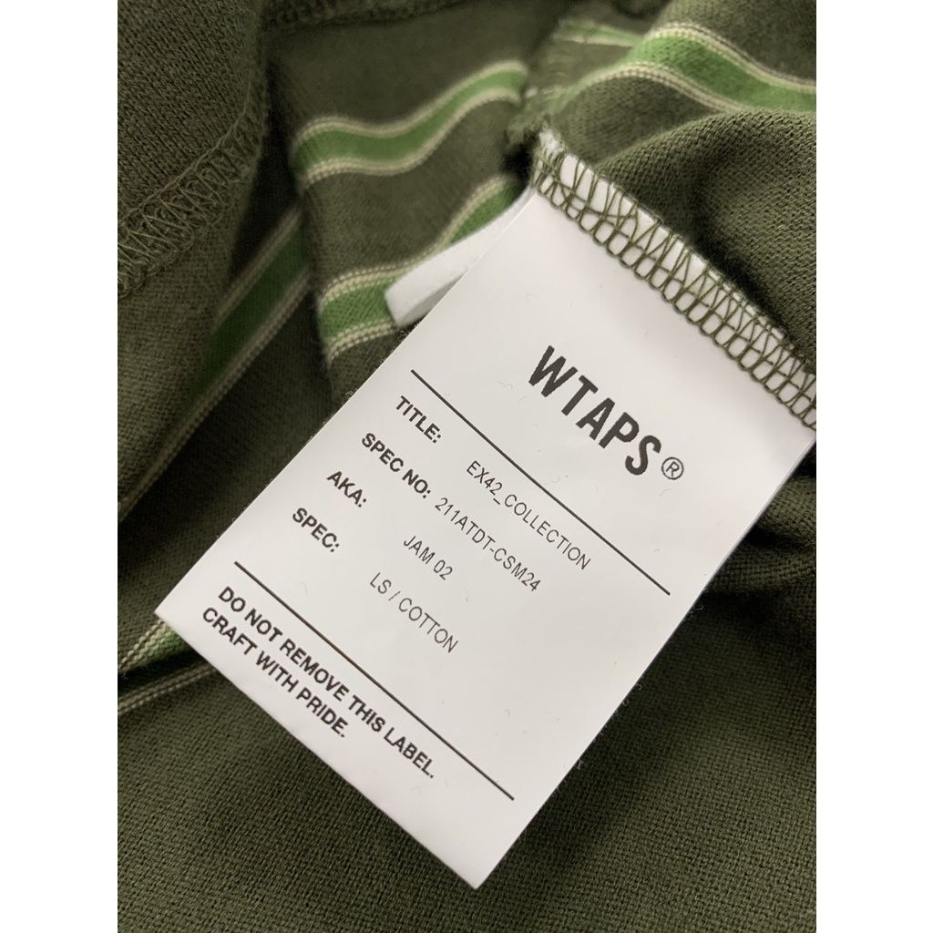 WTAPS 21SS JAM 02 LS 長袖軍綠色M號– Second Chance - Reuse shop