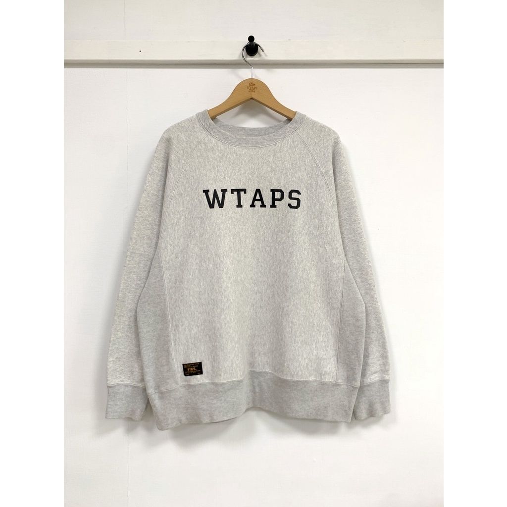 WTAPS 17AW DESIGN CREW NECK 大學T 灰色M號– Second Chance - Reuse shop