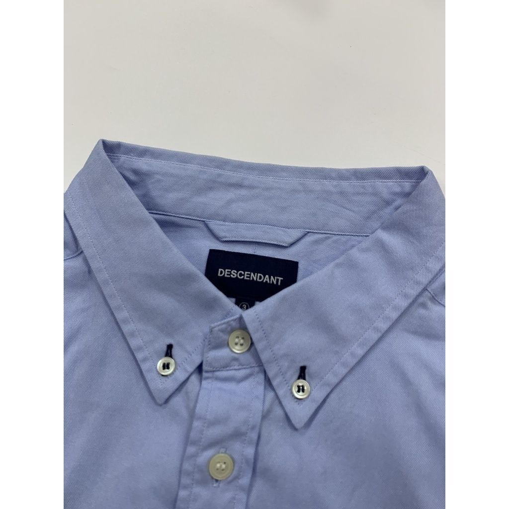 DESCENDANT 19SS KENNEDY`S FULL SIZE B.D. LS SHIRT 襯衫 藍色 3號