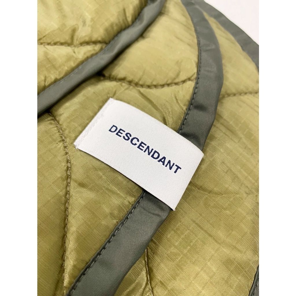 DESCENDANT 19AW REMNANTS QUILTING JACKET 外套 軍綠色 1號