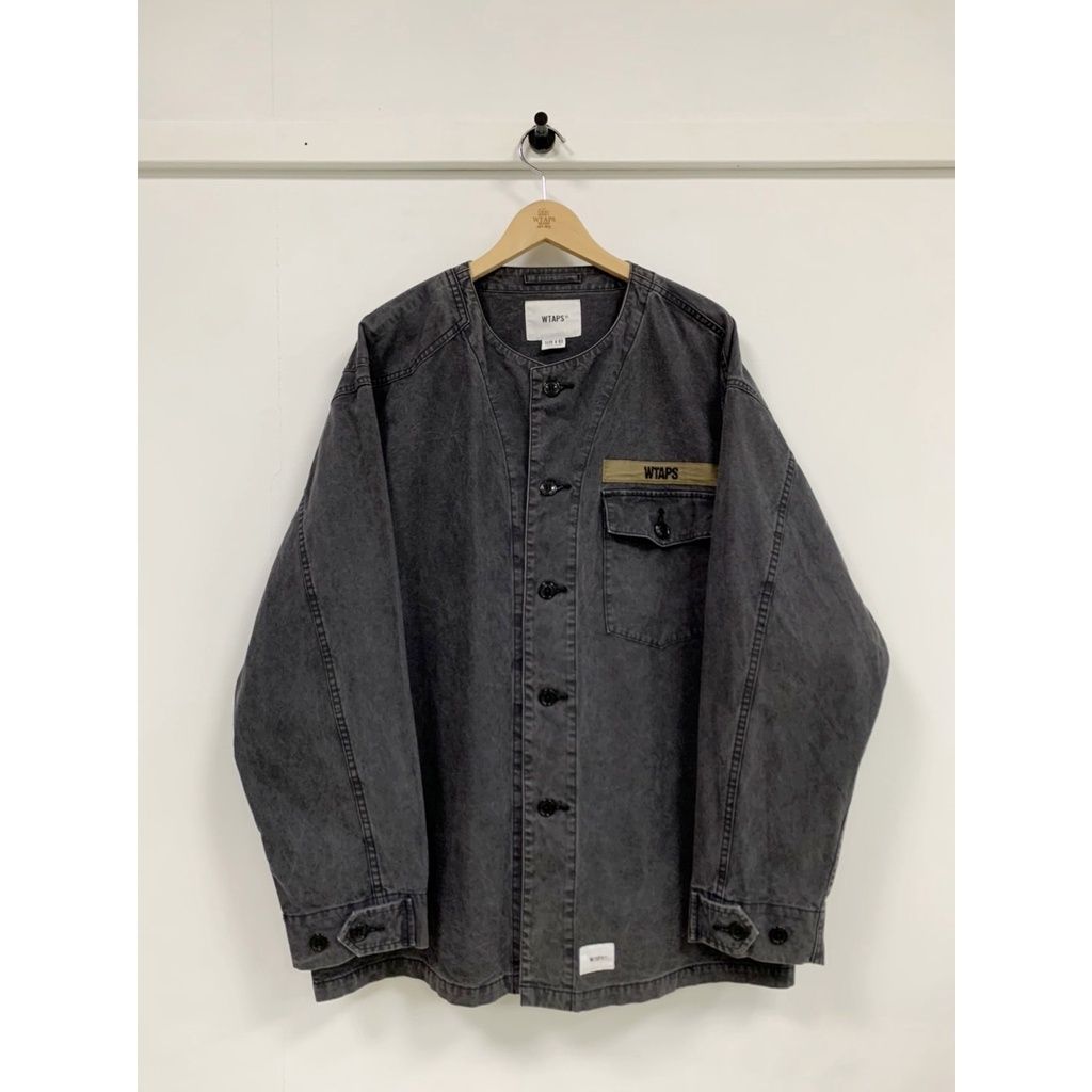 WTAPS 20SS SCOUT LS SHIRT 襯衫 黑色 L號