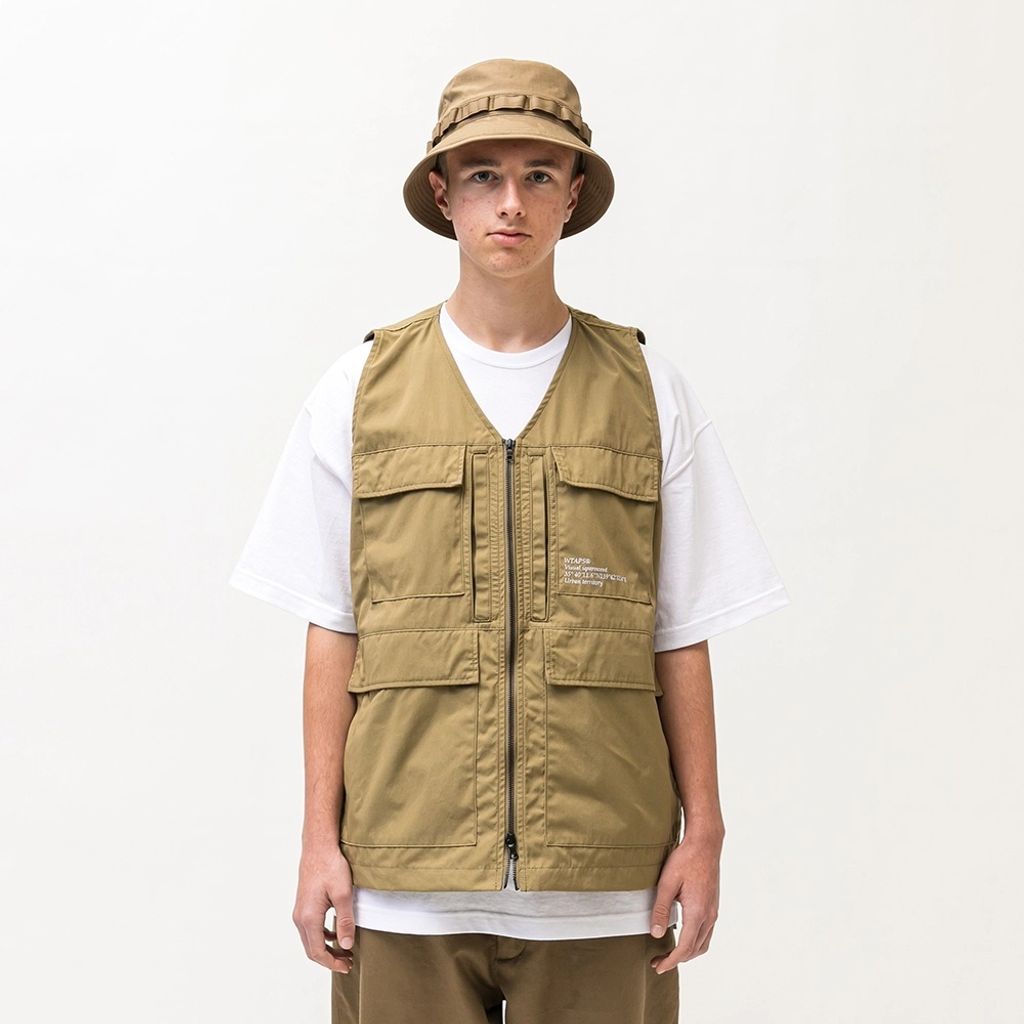 WTAPS : 22ss LRRP VEST COPO. WEATHER☆M-