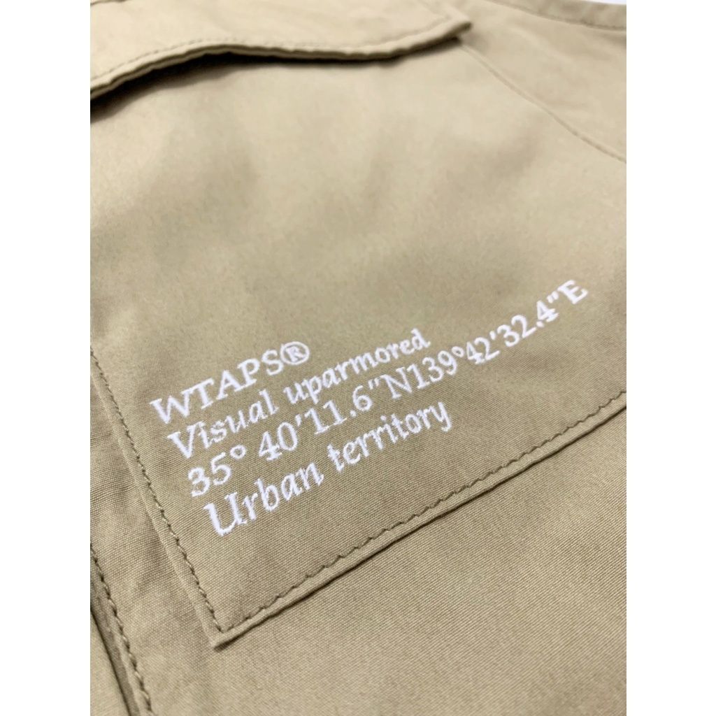 WTAPS 22SS LRRP / VEST / COPO. WEATHER 背心卡其色L號– Second