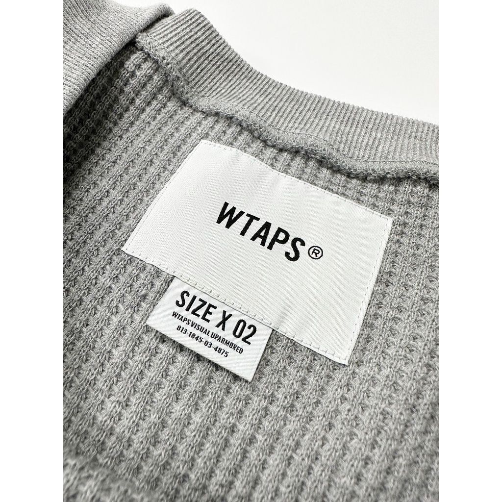 WTAPS 20AW WAFFLE LS 長袖灰色M號– Second Chance - Reuse shop