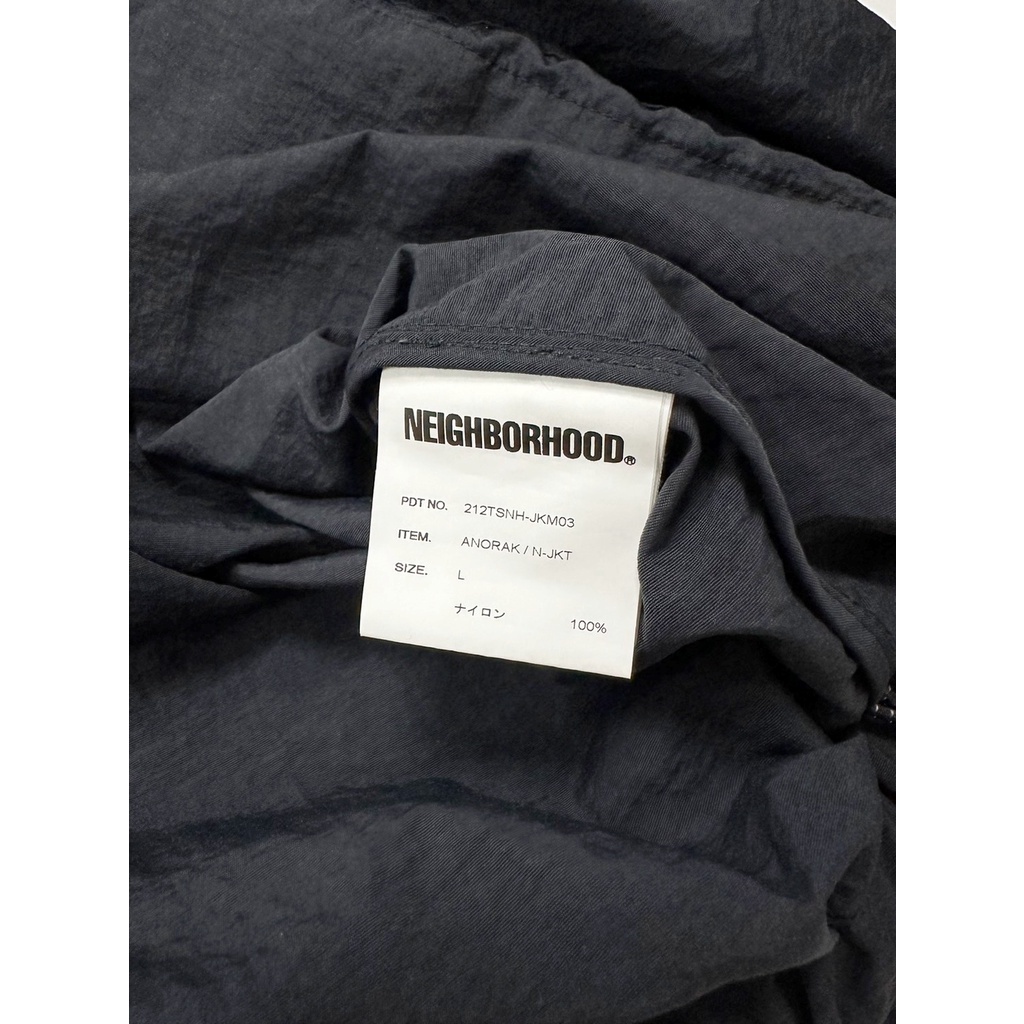 NEIGHBORHOOD AW ANORAK / N JKT 黑色L號– Second Chance   Reuse shop
