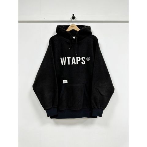 WTAPS 19AW DOWNY 02 / SWEATSHIRT. POLY 帽T 黑色L號