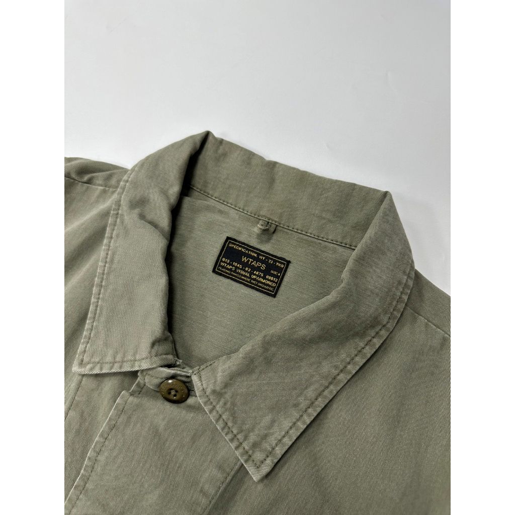 WTAPS 17SS JUNGLE LS / SHIRT 襯衫四袋軍綠色XL號– Second Chance