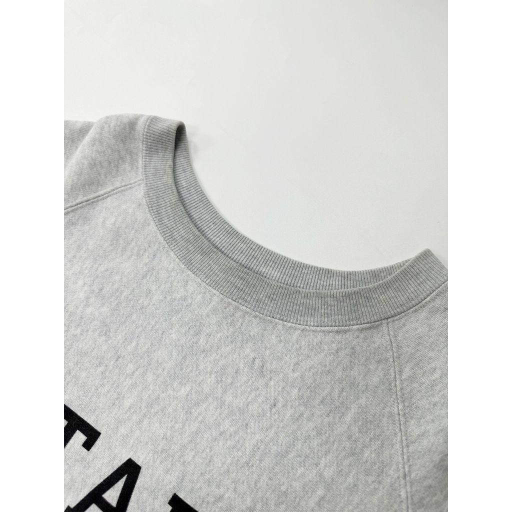 WTAPS 17AW DESIGN CREW NECK 大學T 灰色 L號