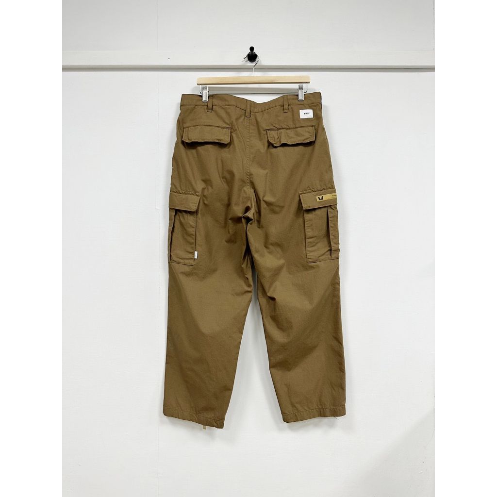 WTAPS 22SS JUNGLE STOCK TROUSERS 軍褲 卡其色 XL號