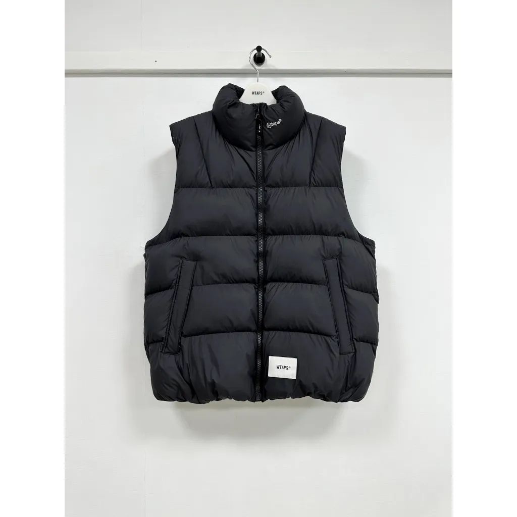 WTAPS 21AW BIVOUAC VEST 羽絨 背心 黑色 L號