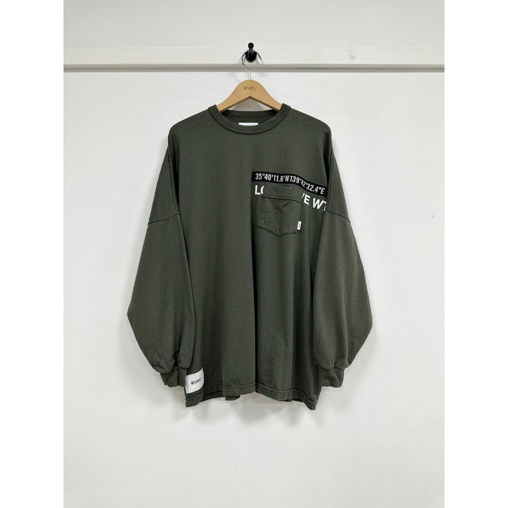 WTAPS 22AW WTUBE LS COTTON L 03 美品 WTAPS 22AW WTUBE \u2044 LS 
