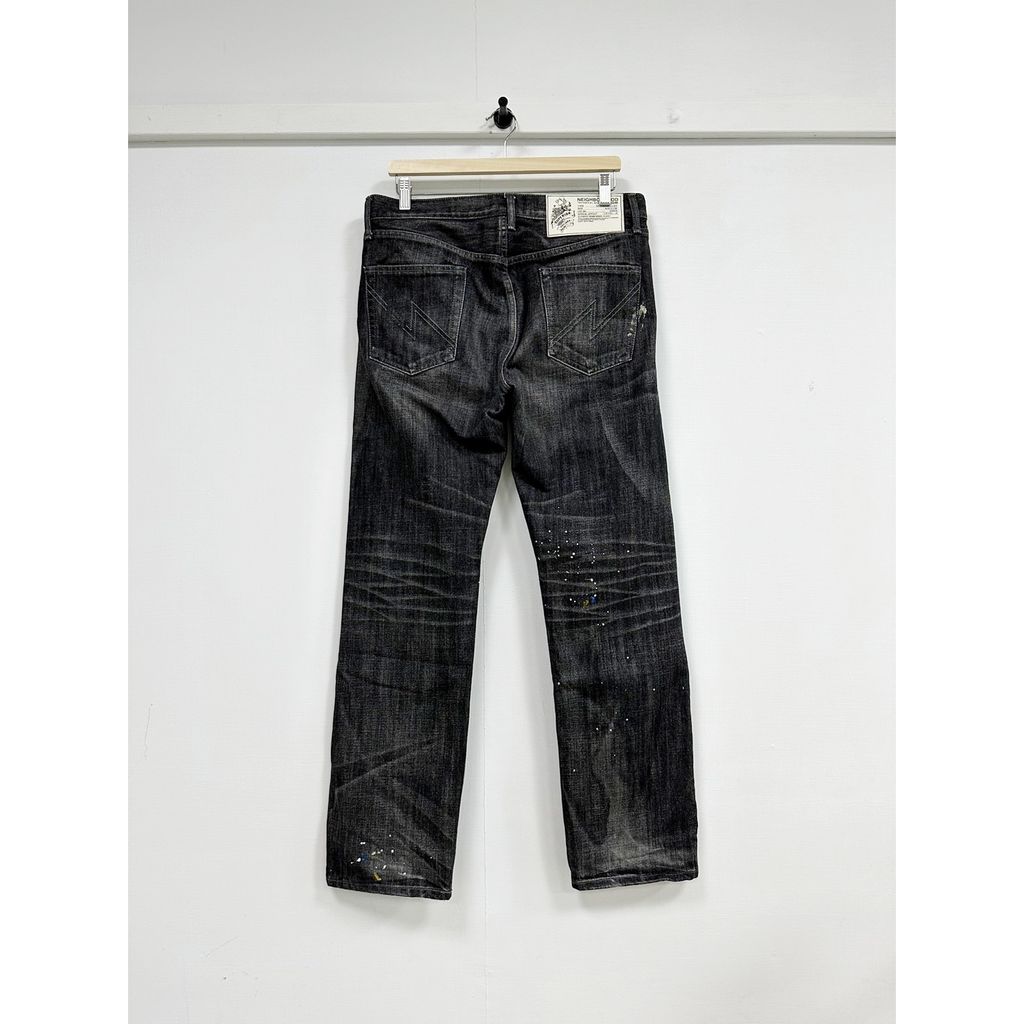 NEIGHBORHOOD Washed.Mid Denim / 14oz-PT 牛仔褲