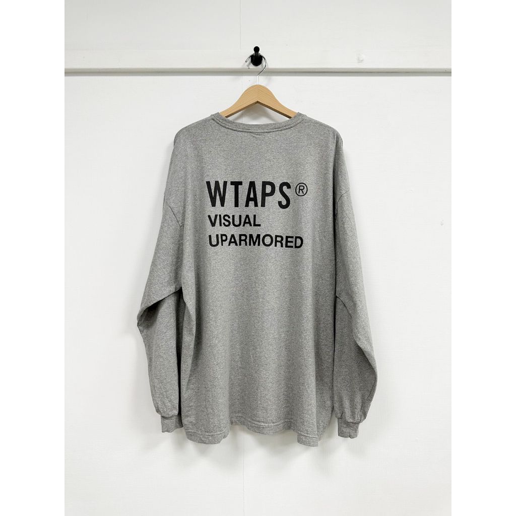 WTAPS 23SS VISUAL UPARMORED / LS 長袖灰色L號– Second Chance