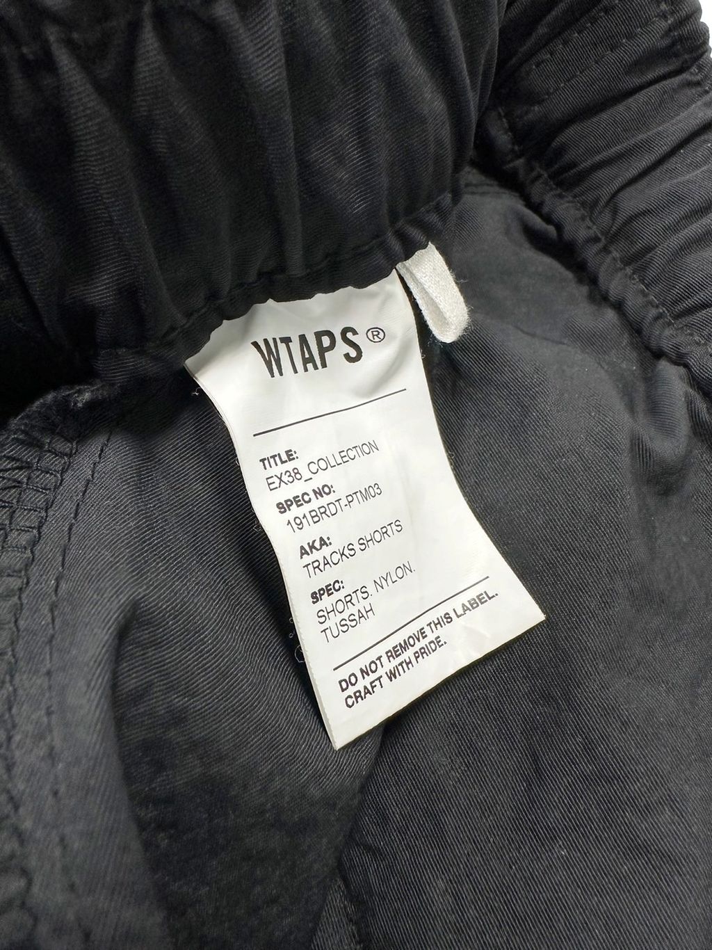 WTAPS 19SS TRACKS SHORTS 短褲 黑色 L號