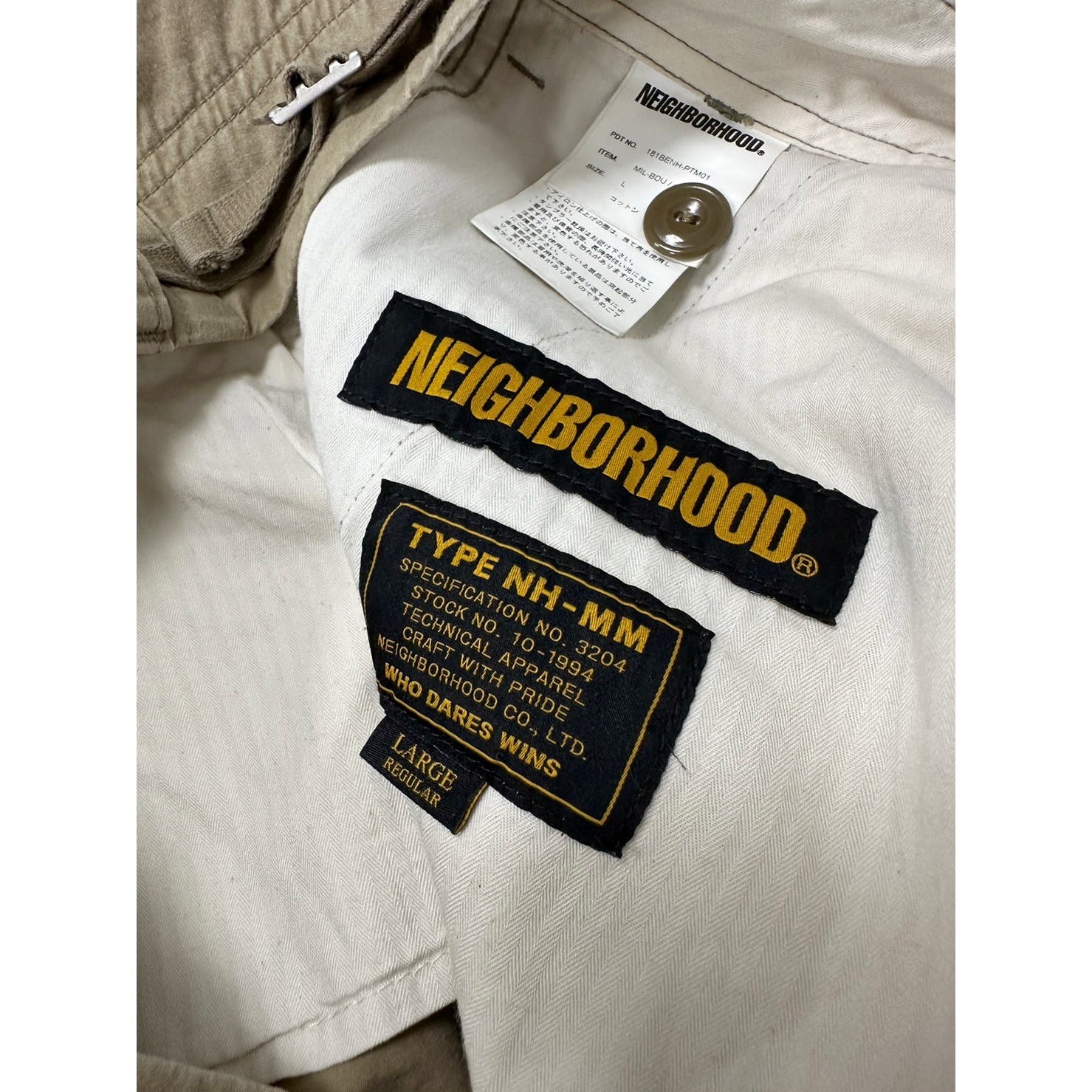 NEIGHBORHOOD 18AW LATTIMORE / W-COWICHAN ｜ネイバーフッド