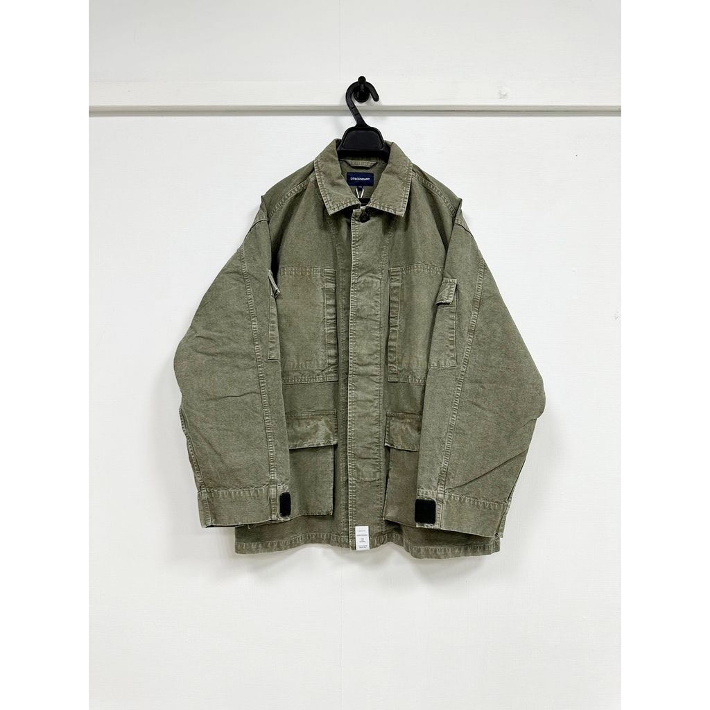 DESCENDANT 18SS DWU RIPSTOP LS SHIRT 軍綠色1號– Second DESCENDANT 18SS DWU RIPSTOP LS SHIRT 軍綠色1號– Second