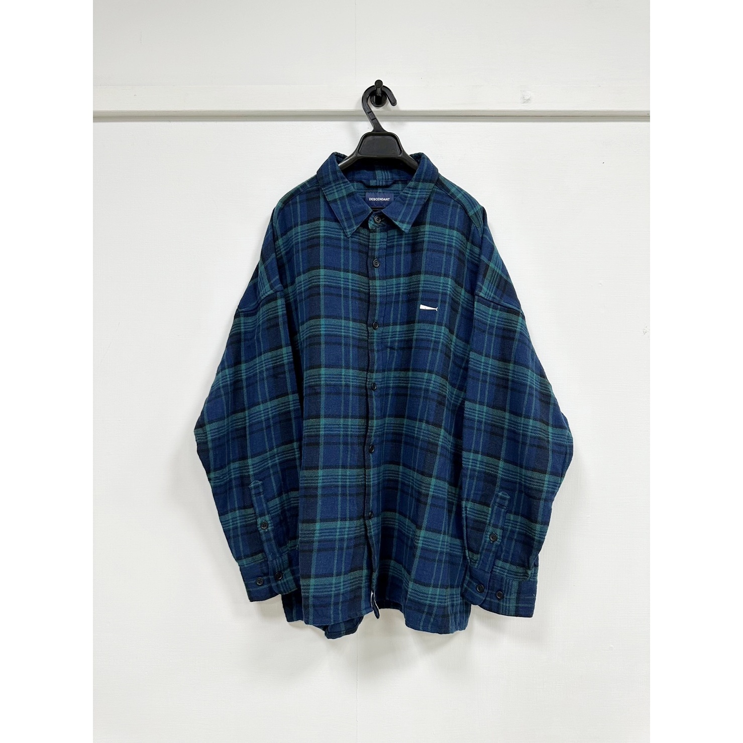 descendant BASIN BLACKWATCH LS SHIRT｜シャツ 