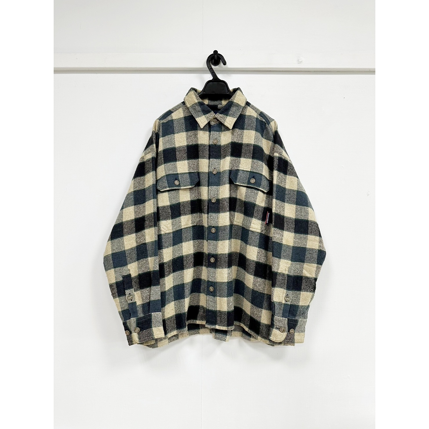 DESCENDANT VANING CHECK LS SHIRT descendant VANING CHECK LS SHIRT 20AW