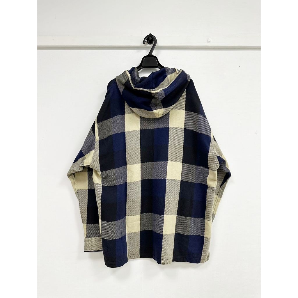 DESCENDANT 19AW BAJA HOODED LS SHIRT 藍色 2號