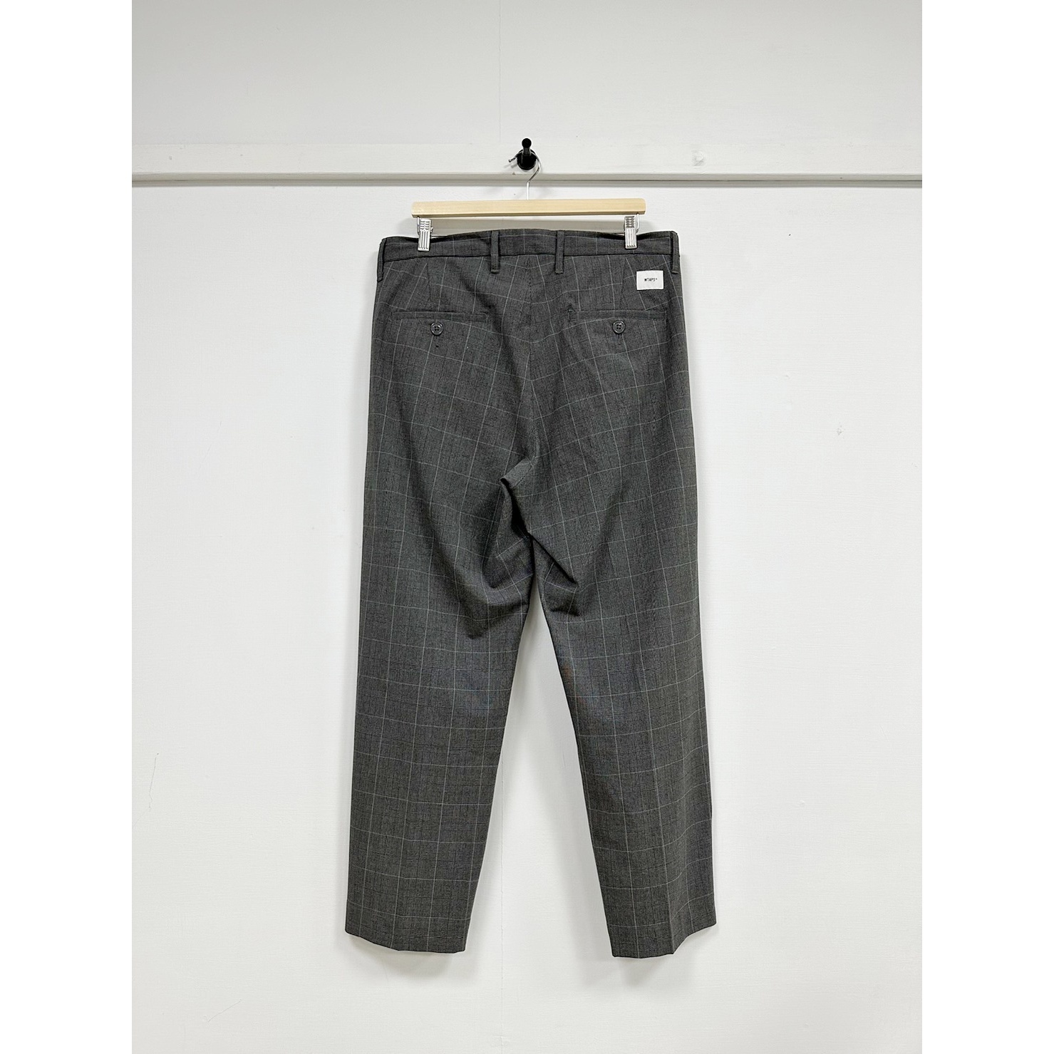 20SS WTAPS TUCK / TROUSERS. GRAY S