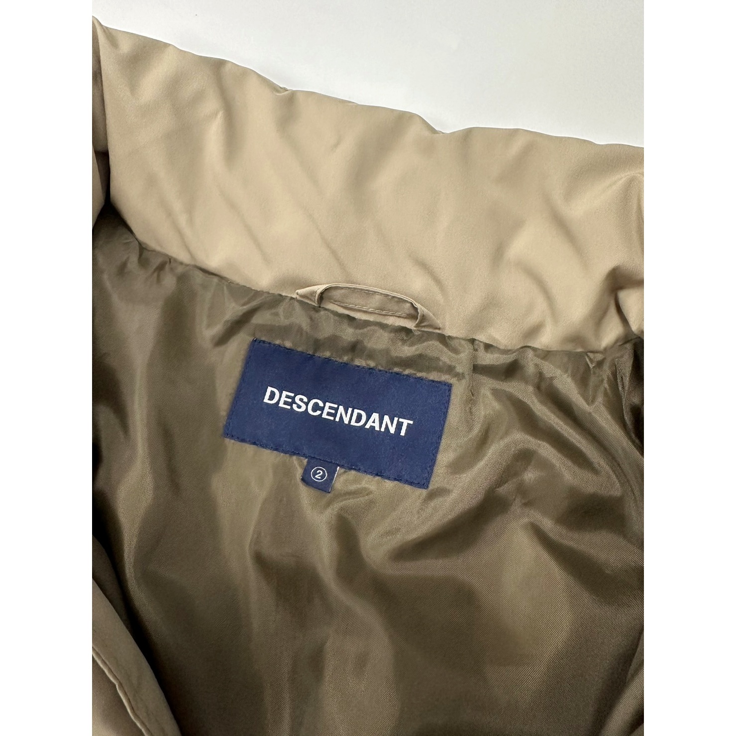 DESCENDANT/MUMMY PADDING JACKET (BLACK) DESCENDANT 21AW MUMMY 