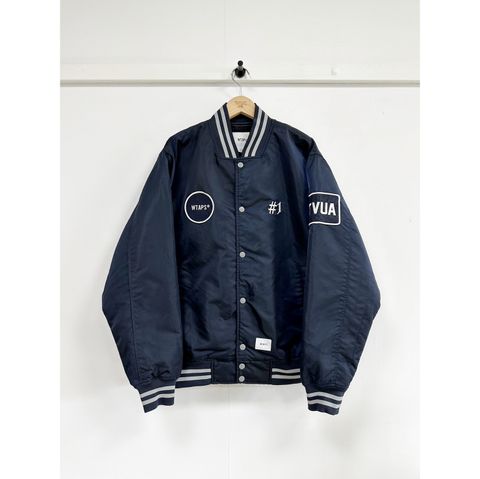 WTAPS 18AW TEAM JACKET 棒球外套藍色L號– Second Chance - Reuse shop