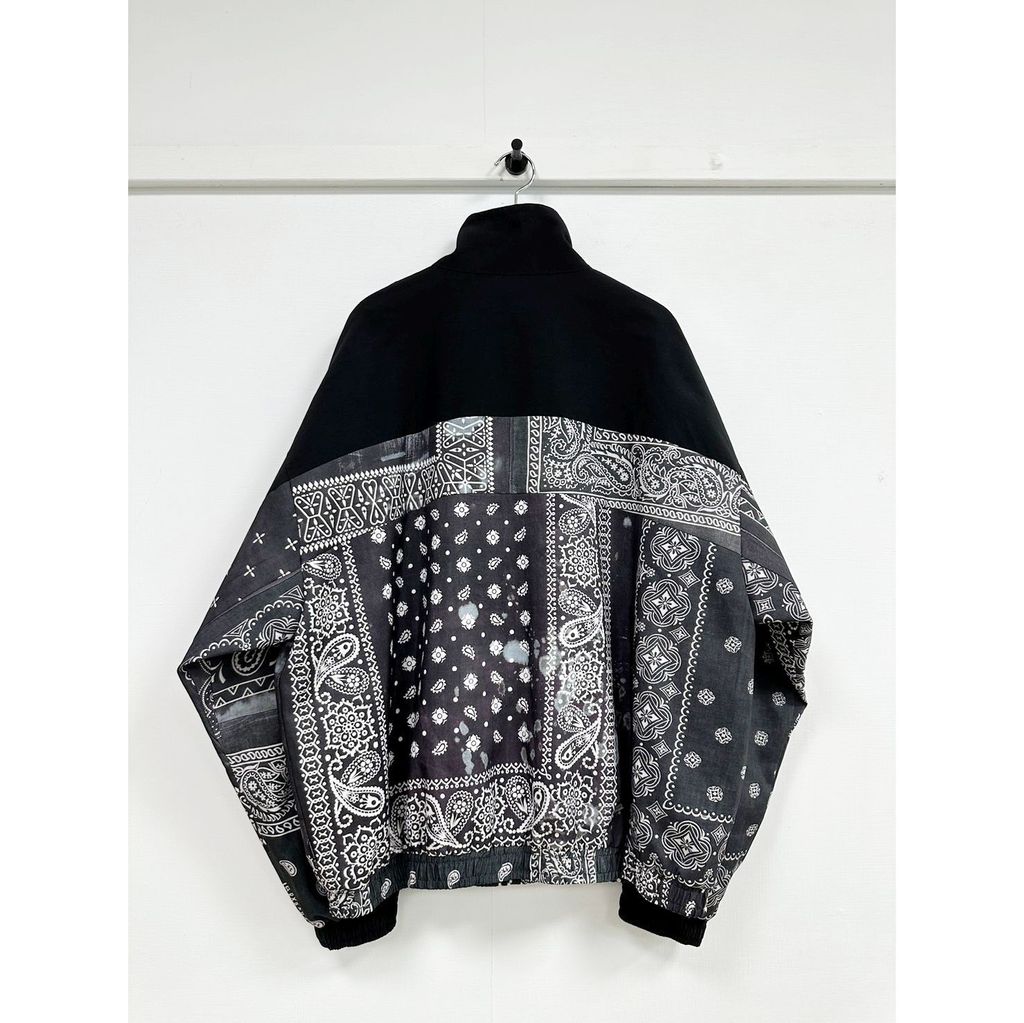 NEIGHBORHOOD 21AW BANDANA CHOPPED TRACK 黑色XL號– Second NEIGHBORHOOD 21AW BANDANA CHOPPED TRACK 黑色XL號– Second
