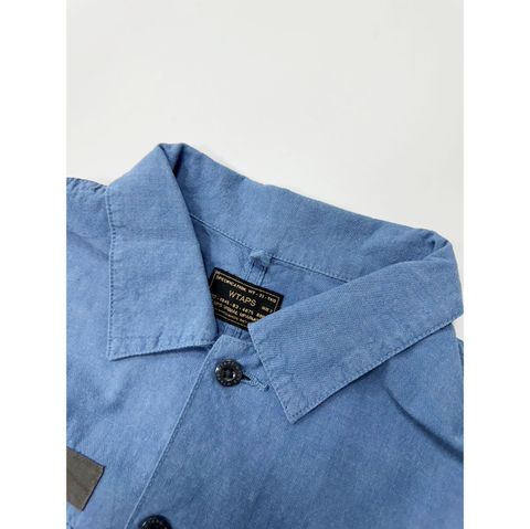 WTAPS 17SS BUDS SS 01 SHIRT 藍色M號– Second Chance - Reuse shop