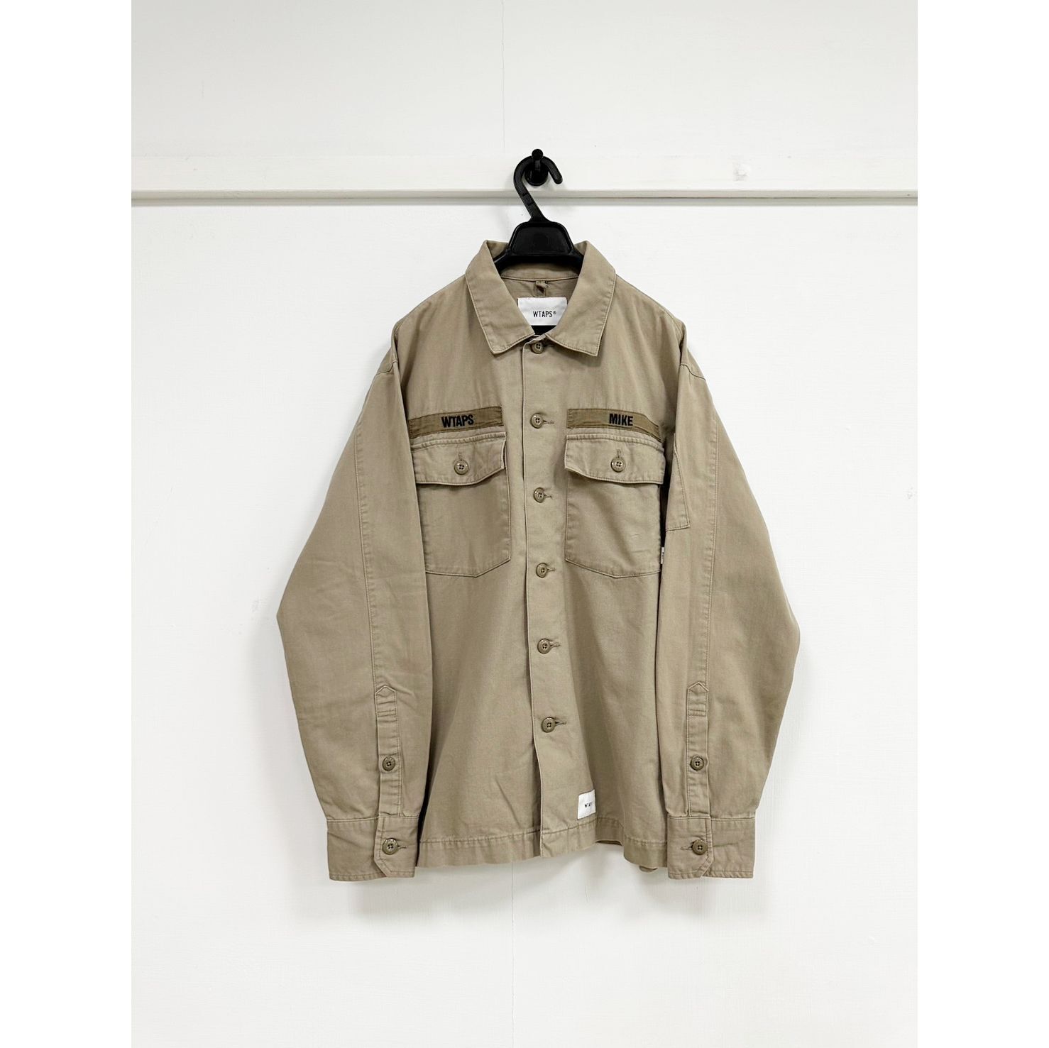 19SS WTAPS BUDS LS 01 /SHIRT. COTTON. SERGE新品未使用・未開封 BLACK サイズM 売り切り  込み M WTAPS BUDS LS 01 ⁄ SHIRT. COTTON