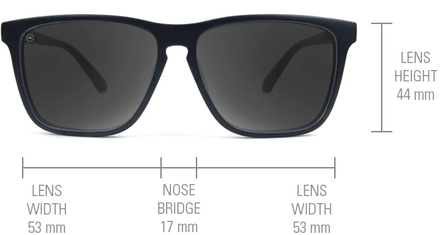 Fast Lanes sizing chart