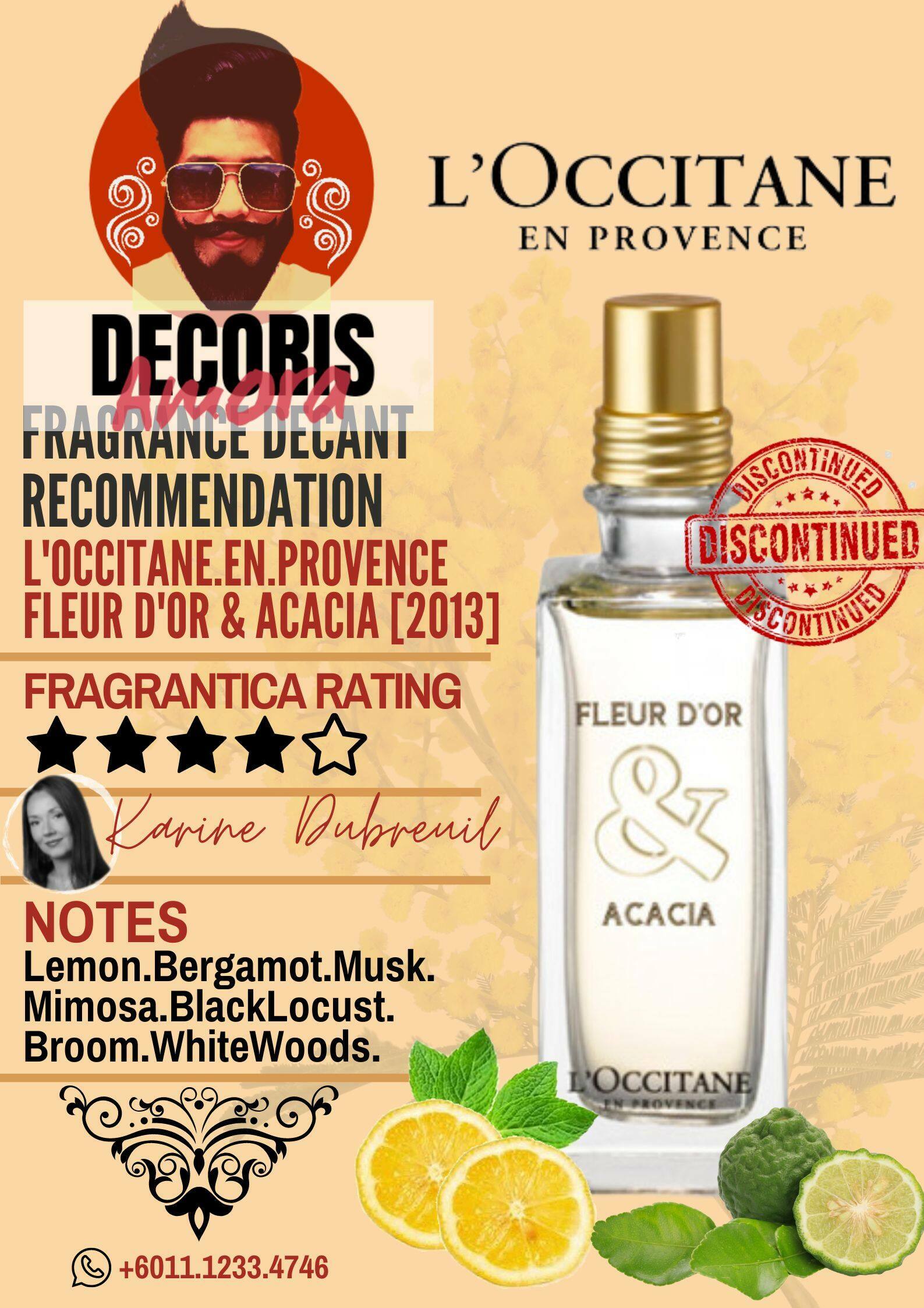 L'Occitane en Provence Fleur d'Or & Acacia - Perfume Decant