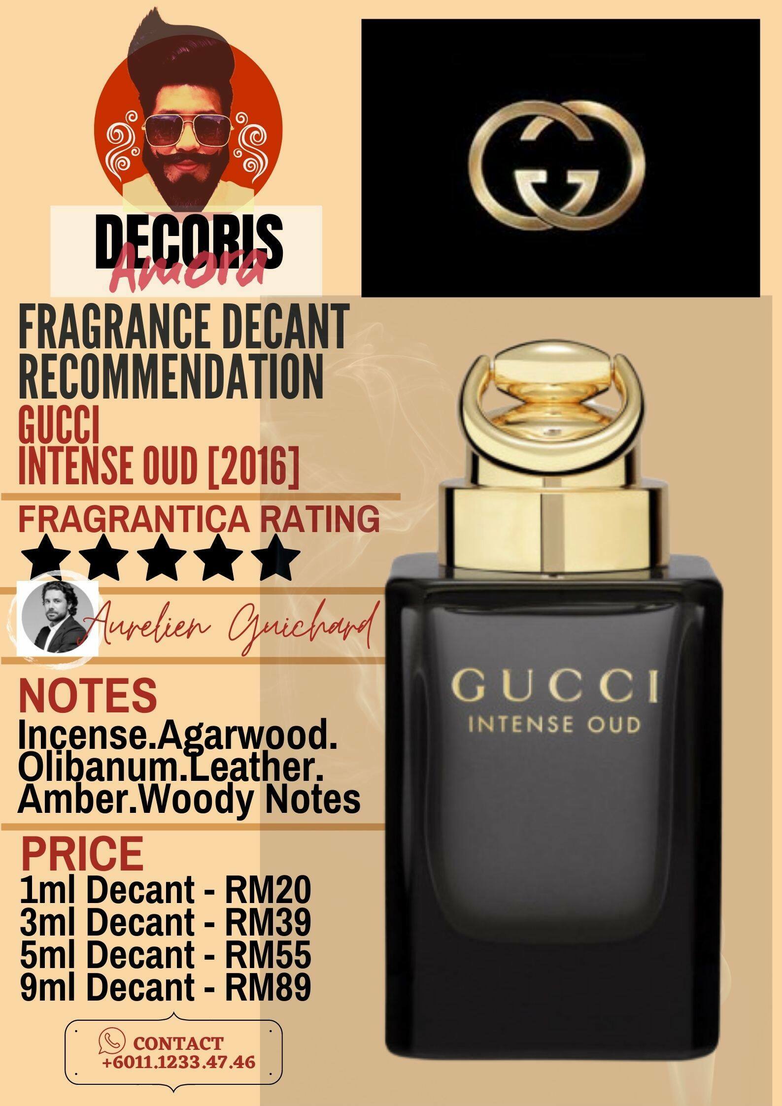 Gucci Intense Oud - Perfume Decant – Decoris Amora Perfume Decant