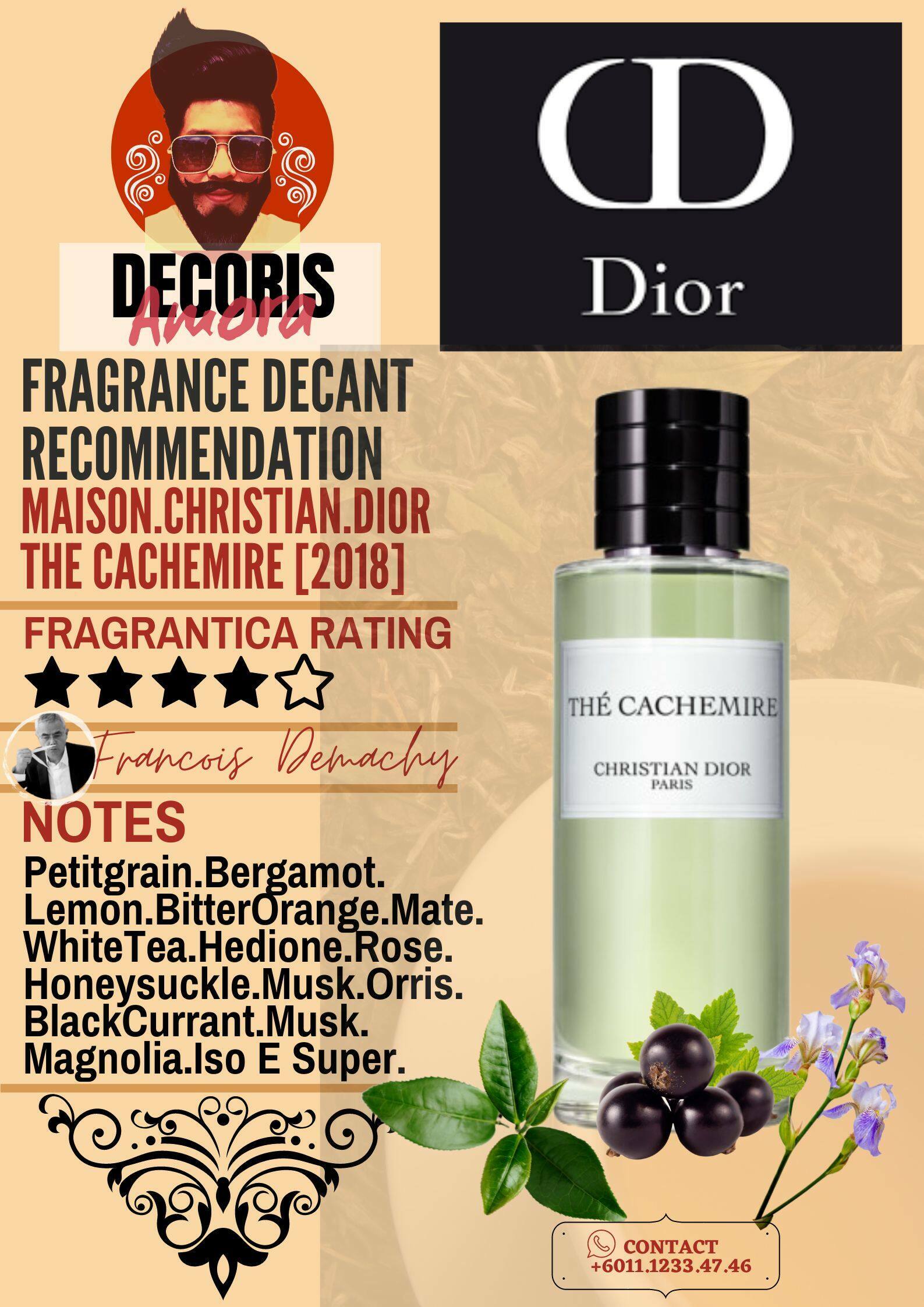 Dior La Collection Privee The Cachemire - Perfume Decant – Decoris Amora  Perfume Decant