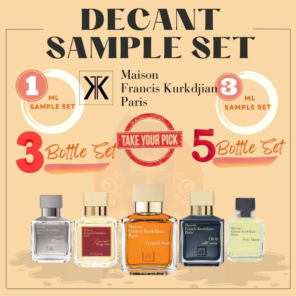 Decant Sample Set - MFK