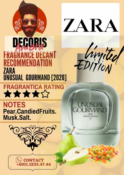 Zara - Unusual Gourmand