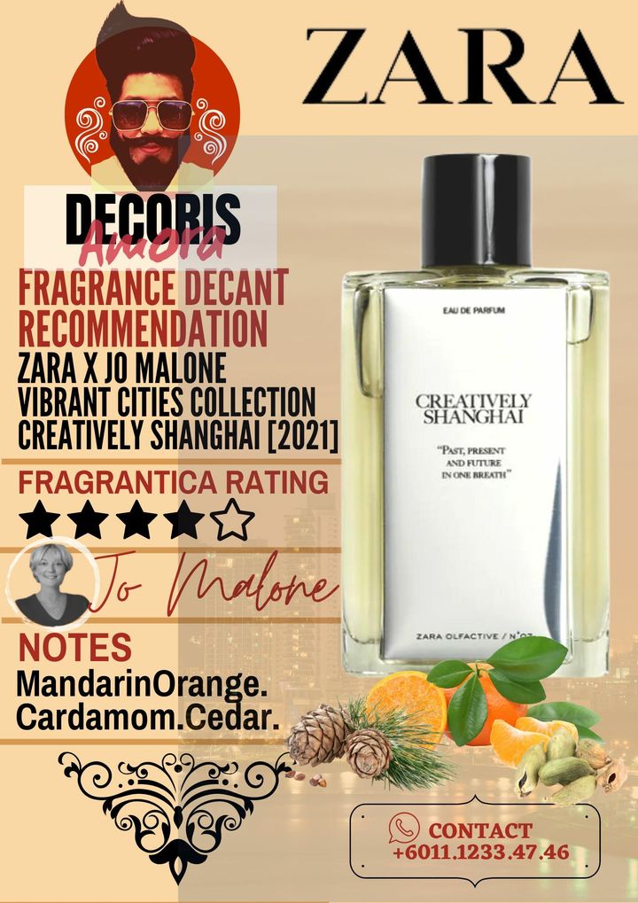 Zara X Jo Malone - Creatively Shanghai