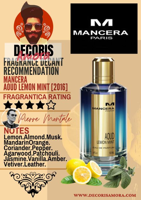 Mancera - Aoud Lemon Mint  (New)