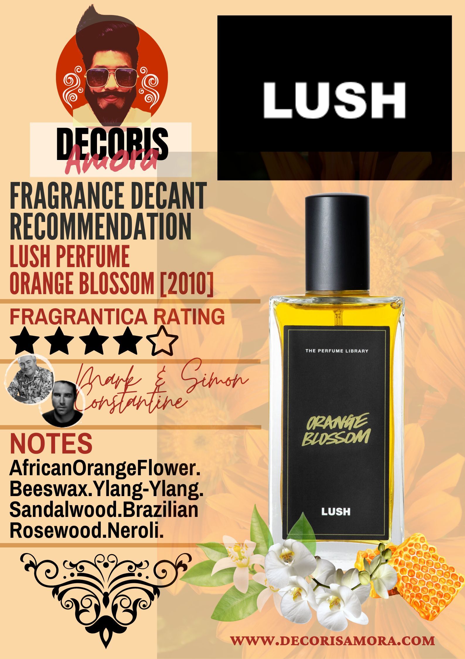 Lush Orange Blossom - Perfume Decant – Decoris Amora Perfume Decant