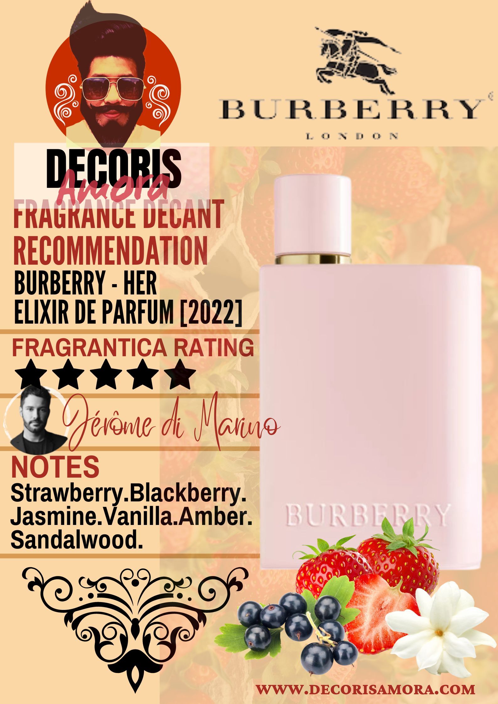 Burberry Her Elixir De Parfum - Perfume Decant – Decoris Amora Perfume  Decant