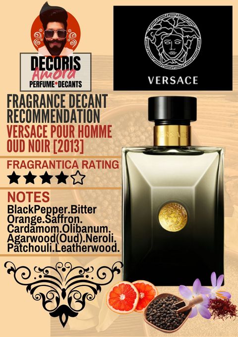 Versace - Oud Noir Pour Homme (new)