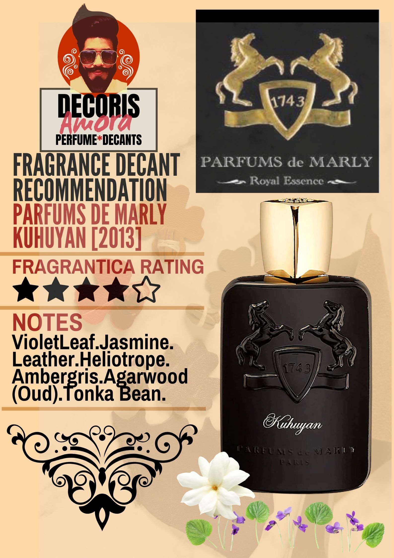 Parfums de Marly Kuhuyan - Perfume Decant – Decoris Amora Perfume Decant