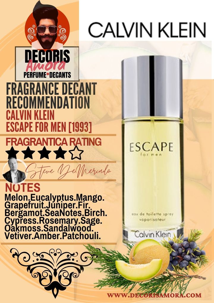 Calvin Klein  - Escape For Men