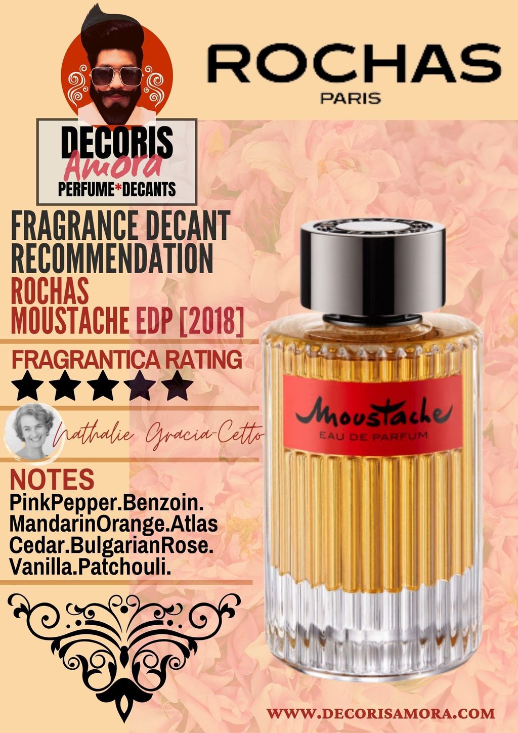 Moustache rochas online fragrantica