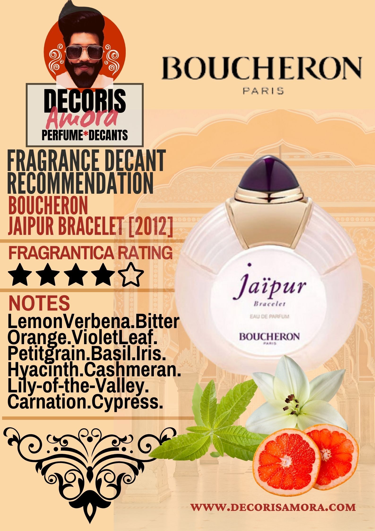 Boucheron Jaipur Bracelet - Perfume Decant – Decoris Amora Perfume Decant