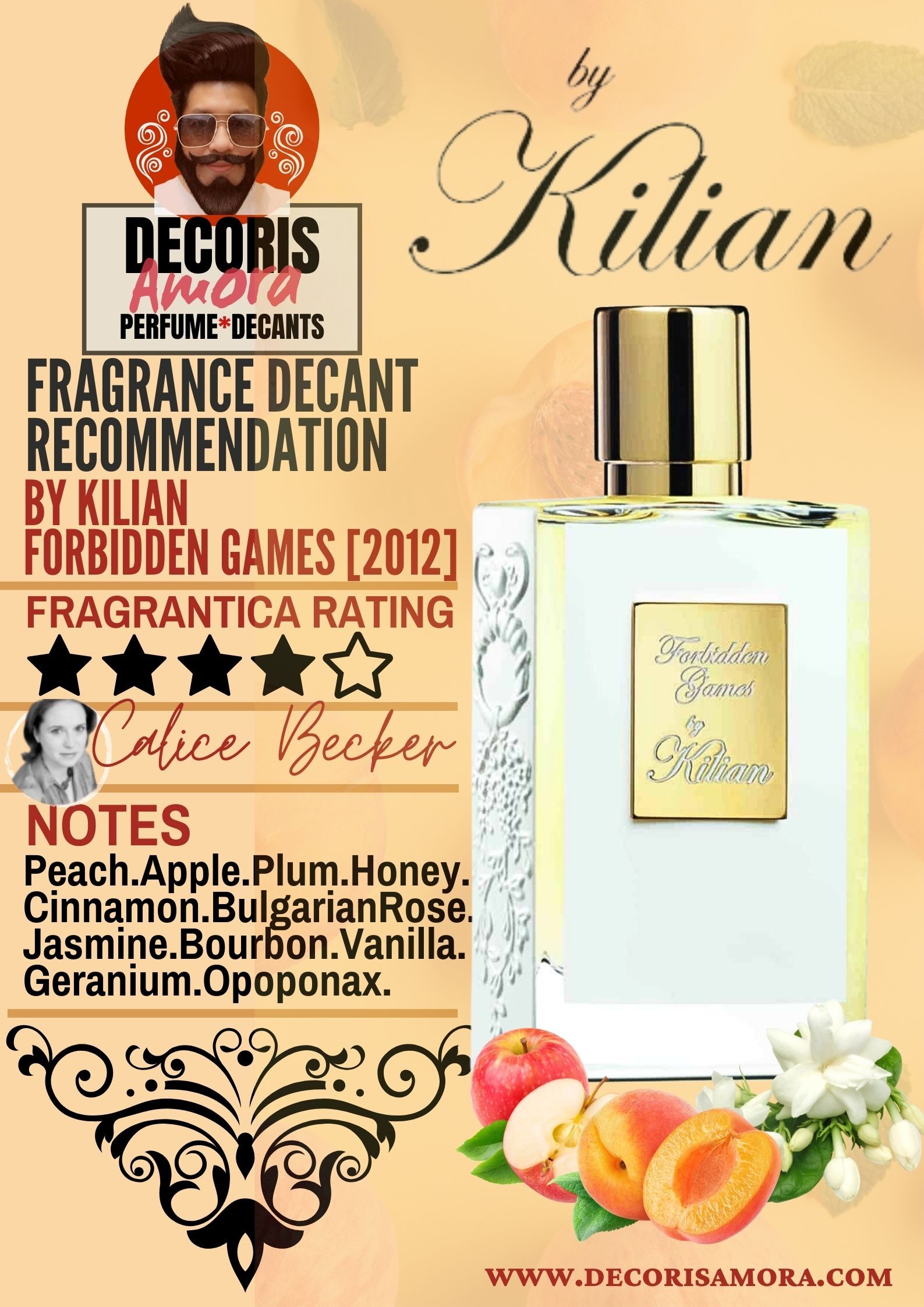 By Kilian Forbidden Games - Perfume Decant – Decoris Amora Perfume